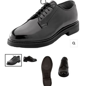 Rothco Glossy Black Men's Oxfords